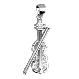 Srebrni privjesak violina