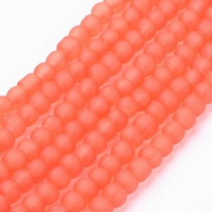 staklene perle frosted