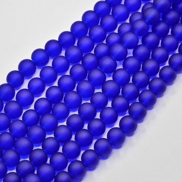 staklene perle frosted