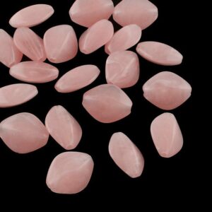 Akrilni elementi roze boje, 4 komada