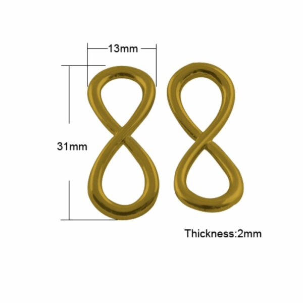 Metalni element link infinity