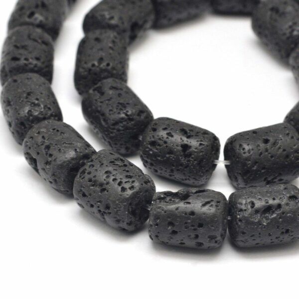 Lava perle 16mm x 12mm
