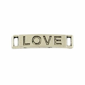 Metalni element link "love"