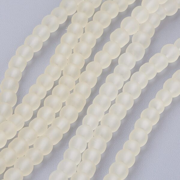 staklene perle frosted