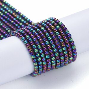 Staklene perle 2,5mm, na niski oko 177 kom