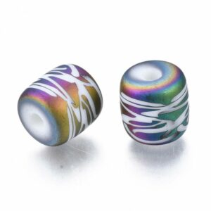 Staklene perle 6mm