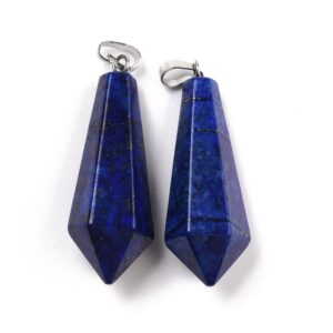 Privjesak poludragi kamen lapis lazuli.