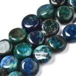 Poludragi kamen niska krizokol - lapis lazuli.