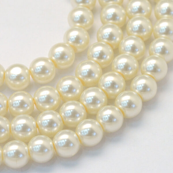 Staklene biserne perle 4mm