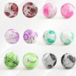 Staklene perle 6mm