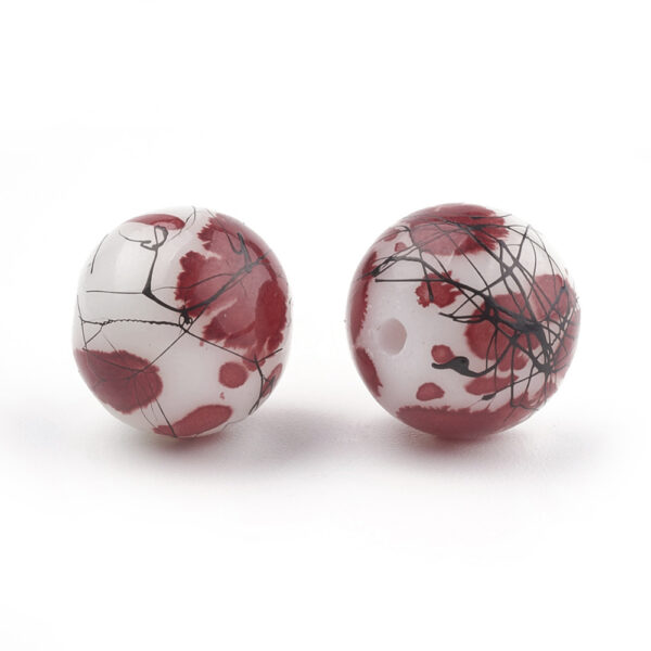 Staklene perle 6mm