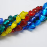 Staklene perle srce - SPE-R050-M