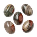 African bloodstone kabašon ovalni-ABK13x18