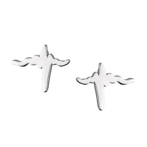 Srebrne naušnice puls