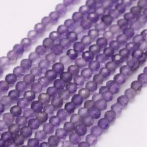 Ametist facetirani 2mm i 3mm