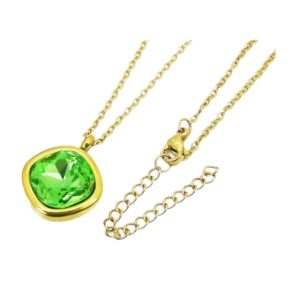 Ogrlica od pozlaćenog čelika