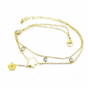 Narukvica od pozlaćenog čelika