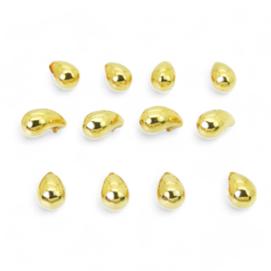 Naušnice od pozlaćenog čelika