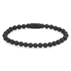 Rebel & Rose narukvica Mad Panther - All-Black 6mm