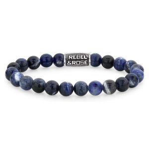 Rebel & Rose narukvica Midnight Blue Vintage 8mm