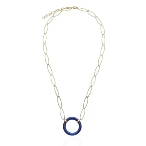 Ogrlica srebro i titanij