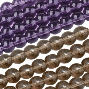 Staklene perle 4mm / niska oko 84 kom