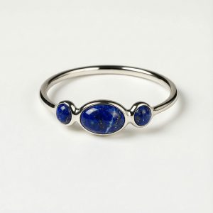 Srebrni prsten lapis lazuli