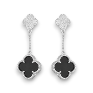 Srebrne naušnice cvijet