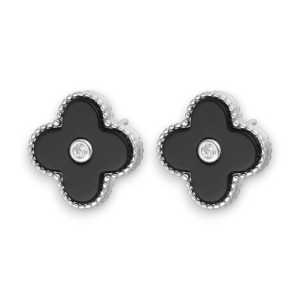 Srebrne naušnice cvijet