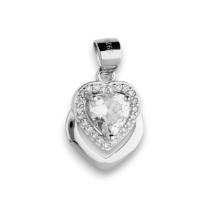 Srebrni privjesak srce